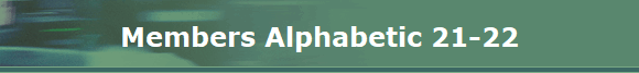 Members Alphabetic 21-22